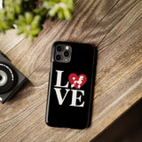 Premium Love Poodles iPhone Case | Cute Poodle Gifts Slim Phone Cases Premium Love Poodles iPhone Case | Cute Poodle Gifts Slim Phone Cases