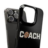 Premium Football Coach iPhone Case | Football Coach Gifts Slim Phone Cases Premium Football Coach iPhone Case | Football Coach Gifts Slim Phone Cases