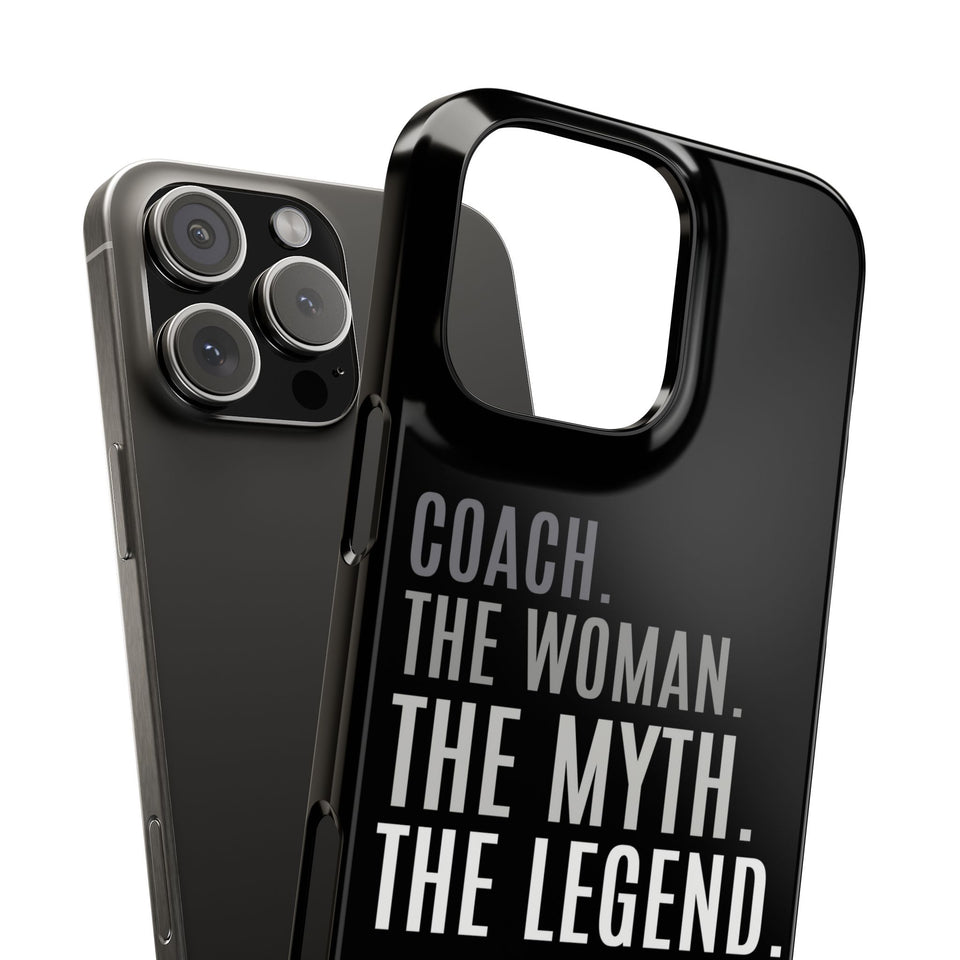 Premium Coach The Woman The Myth The Legend iPhone Case | Coach Gifts Slim Phone Cases