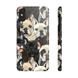 Premium French Bulldogs iPhone Case | Cute Frenchie Gifts Slim Phone Cases Premium French Bulldogs iPhone Case | Cute Frenchie Gifts Slim Phone Cases