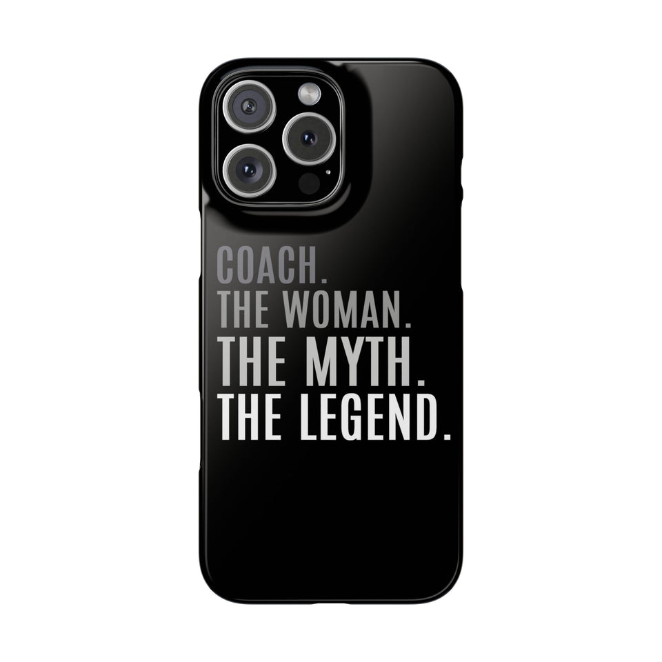 Premium Coach The Woman The Myth The Legend iPhone Case | Coach Gifts Slim Phone Cases