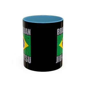 Brazilian Jiu Jitsu Flag 2 | BJJ Accent Coffee Mug Brazilian Jiu Jitsu Flag 2 | BJJ Accent Coffee Mug