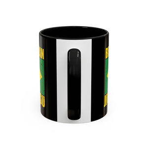 Brazilian Jiu Jitsu Flag | BJJ Accent Coffee Mug Brazilian Jiu Jitsu Flag | BJJ Accent Coffee Mug