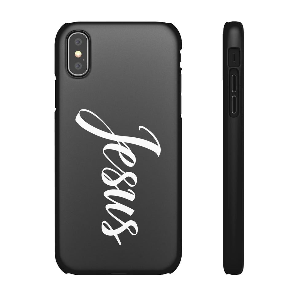 Faith In Jesus iPhone Christian Religion Phone Case | Faith Cross Phone Case | Jesus Christian Cross iPhone & Samsung Galaxy Snap Cases