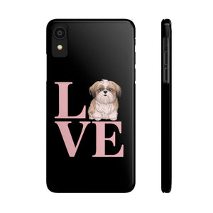 Premium Love Shih Tzu iPhone Case 2 | Cute Shih Tzu Slim Phone Cases Premium Love Shih Tzu iPhone Case 2 | Cute Shih Tzu Slim Phone Cases