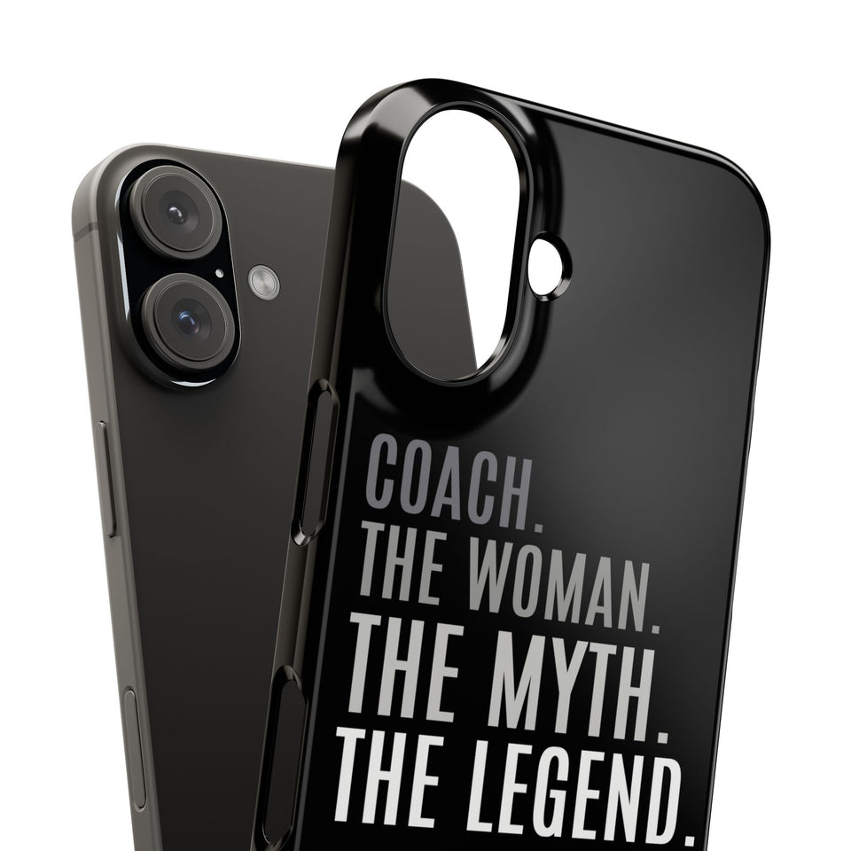 Premium Coach The Woman The Myth The Legend iPhone Case | Coach Gifts Slim Phone Cases