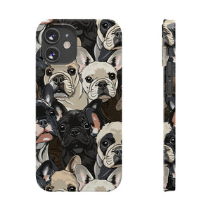 Premium French Bulldogs iPhone Case | Cute Frenchie Gifts Slim Phone Cases Premium French Bulldogs iPhone Case | Cute Frenchie Gifts Slim Phone Cases