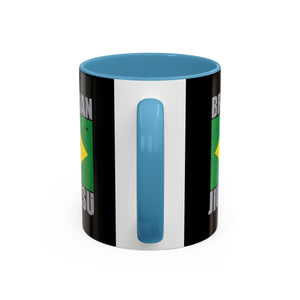 Brazilian Jiu Jitsu Flag 2 | BJJ Accent Coffee Mug Brazilian Jiu Jitsu Flag 2 | BJJ Accent Coffee Mug