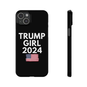 Premium Trump Girl iPhone Case | Donald Trump Gifts Slim Phone Cases Premium Trump Girl iPhone Case | Donald Trump Gifts Slim Phone Cases