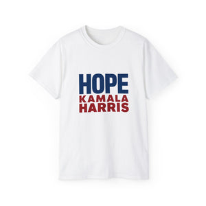 Hope Kamala Harris 2024 Shirt | Kamala 2024 Gifts | Harris 2024 Merchandise | Kamala Harris Unisex T-Shirt