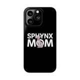 Premium Sphynx Mom iPhone Case | Sphynx Mom Gifts Slim Phone Cases Premium Sphynx Mom iPhone Case | Sphynx Mom Gifts Slim Phone Cases