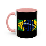 Brazilian Jiu Jitsu Flag 3 | BJJ Accent Coffee Mug Brazilian Jiu Jitsu Flag 3 | BJJ Accent Coffee Mug