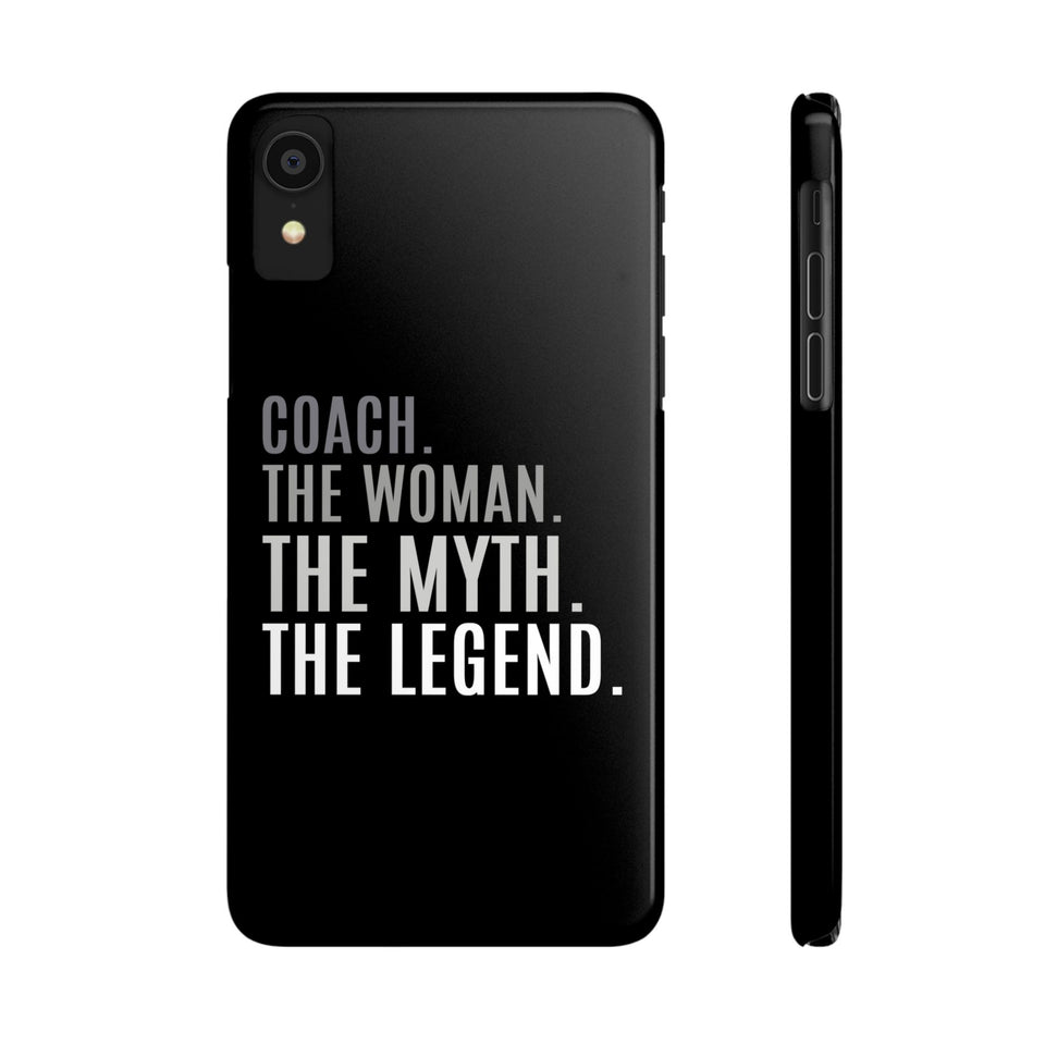 Premium Coach The Woman The Myth The Legend iPhone Case | Coach Gifts Slim Phone Cases