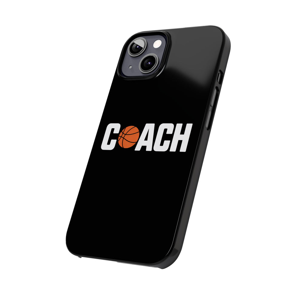 Premium Basketball Coach iPhone Case | Basketball Coach Gifts Slim Phone Cases