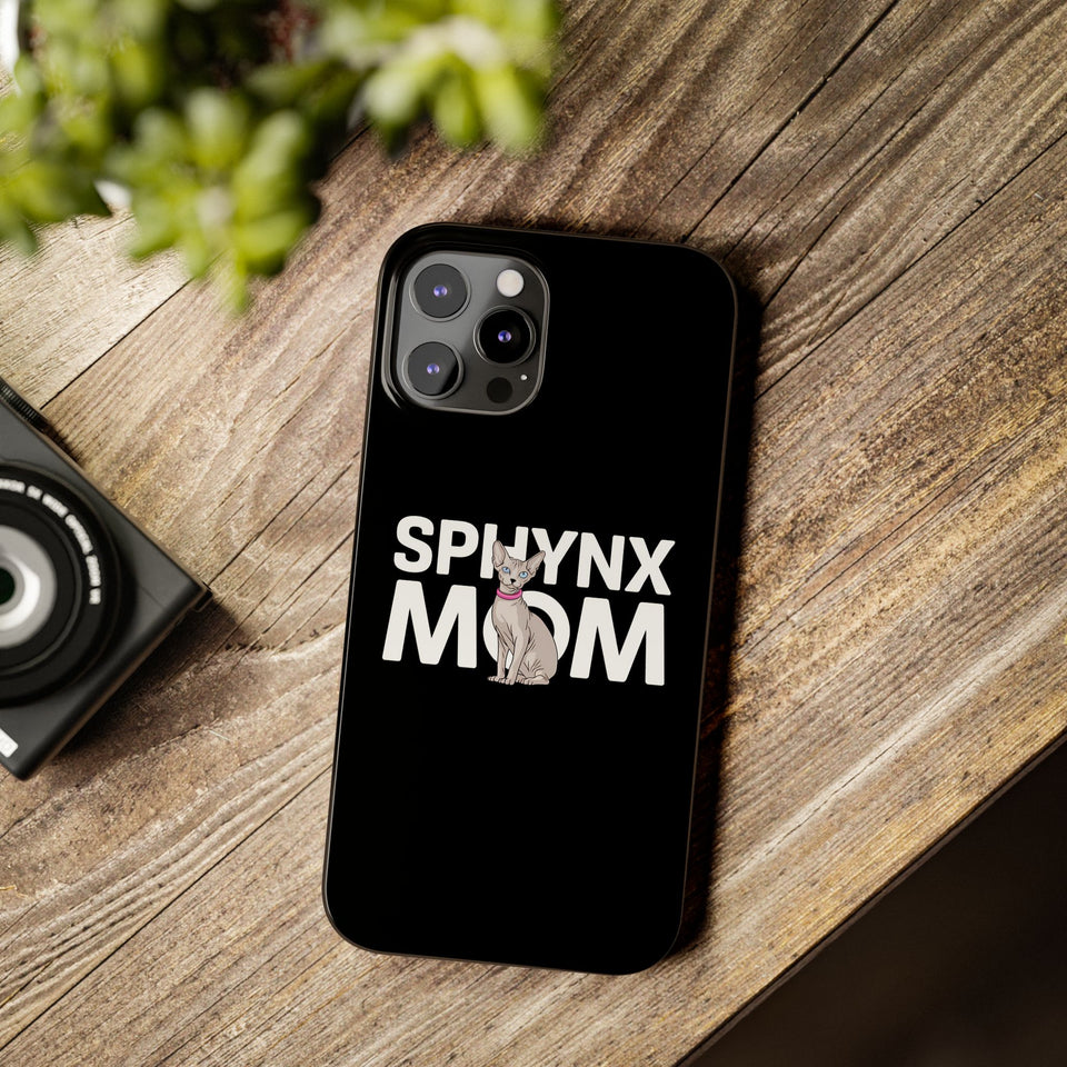 Premium Sphynx Mom iPhone Case | Sphynx Mom Gifts Slim Phone Cases