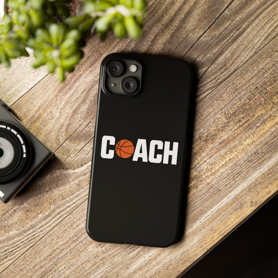 Premium Basketball Coach iPhone Case | Basketball Coach Gifts Slim Phone Cases