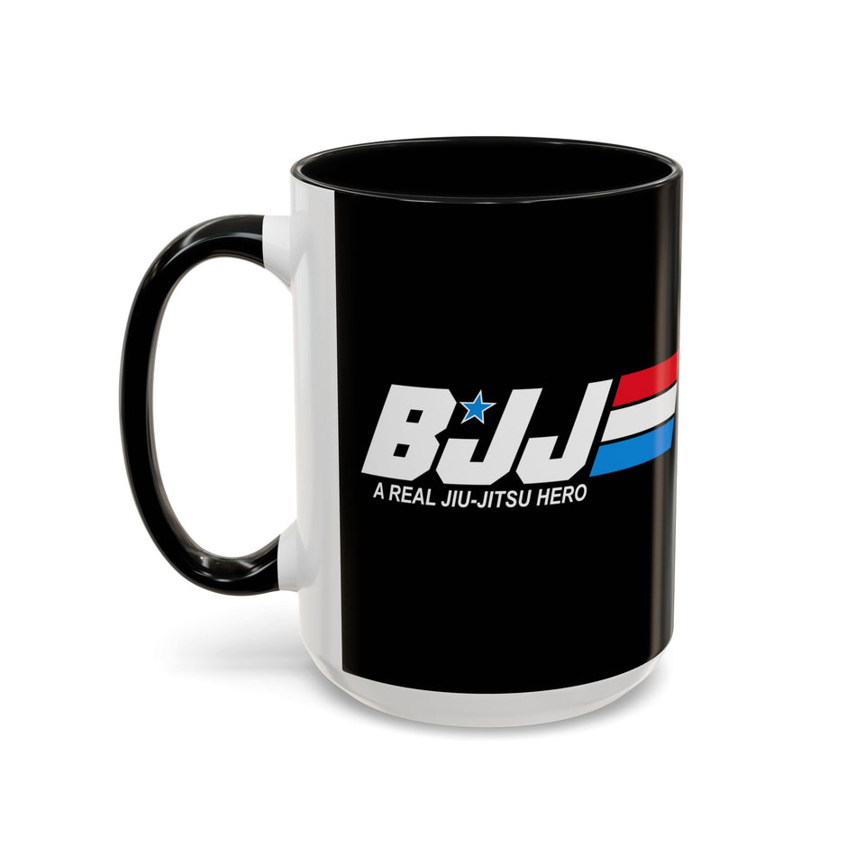 Brazilian Jiu Jitsu A Real Jiu-Jitsu Hero | BJJ Accent Coffee Mug