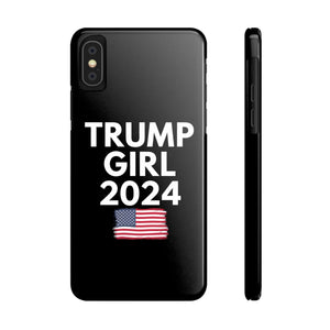 Premium Trump Girl iPhone Case | Donald Trump Gifts Slim Phone Cases Premium Trump Girl iPhone Case | Donald Trump Gifts Slim Phone Cases