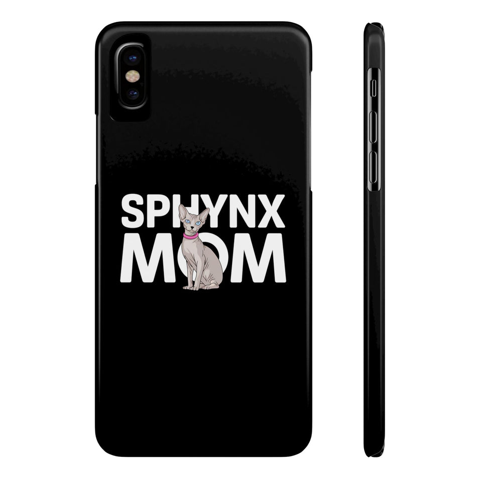 Premium Sphynx Mom iPhone Case | Sphynx Mom Gifts Slim Phone Cases