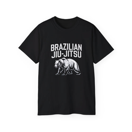 Brazilian Jiu Jitsu Bear Shirt | BJJ Gift | Brazilian Jiu Jitsu Merchandise | JiuJitsu Gifts | BJJ Presents Unisex T-Shirt