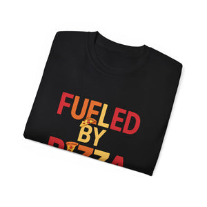 Fueled By Pizza Shirt | Pizza Gift | Pizza Lover Merchandise | Pizza Gifts | Pizza Presents Unisex T-Shirt Fueled By Pizza Shirt | Pizza Gift | Pizza Lover Merchandise | Pizza Gifts | Pizza Presents Unisex T-Shirt