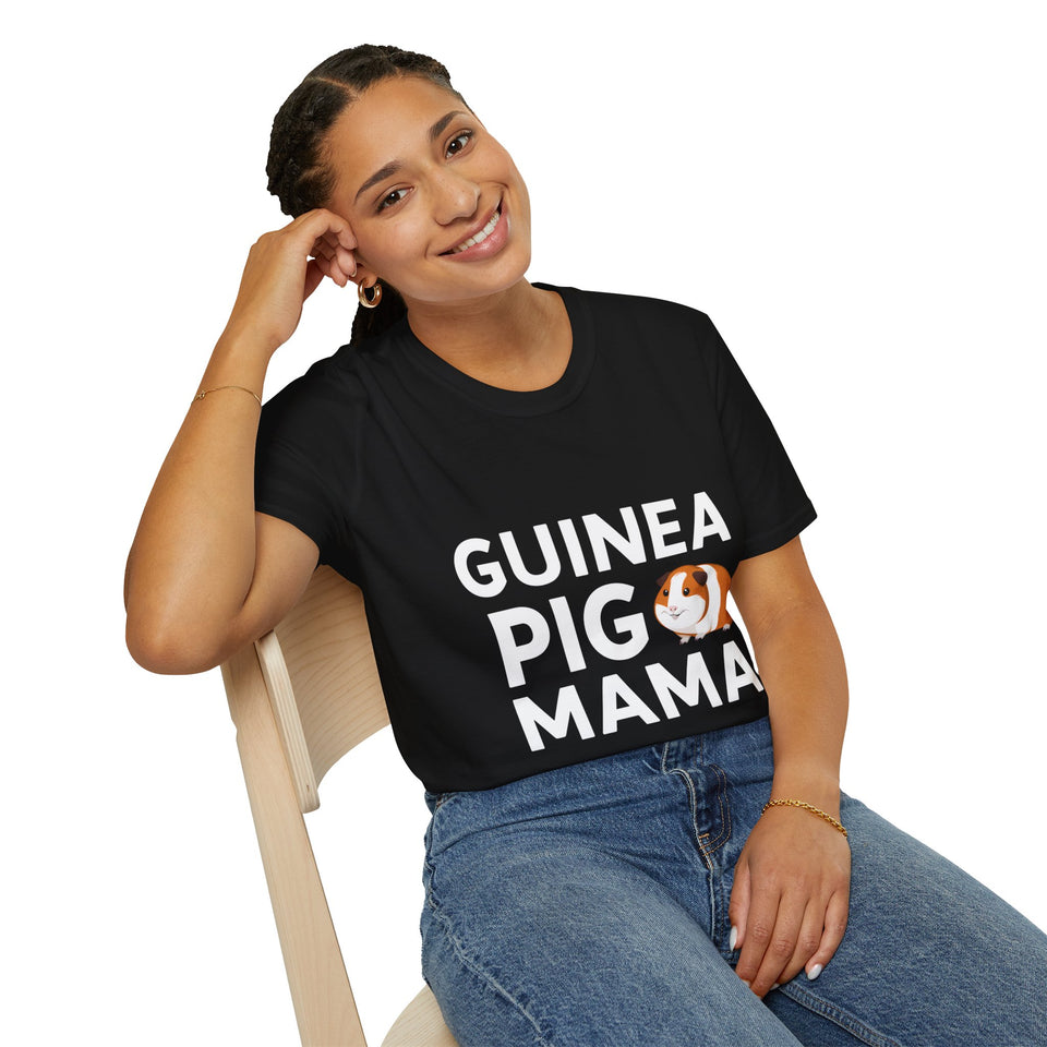 Guinea Pig Mama T-Shirt | Guinea Pig Gifts Unisex T-Shirt