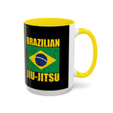 Brazilian Jiu Jitsu Flag | BJJ Accent Coffee Mug Brazilian Jiu Jitsu Flag | BJJ Accent Coffee Mug