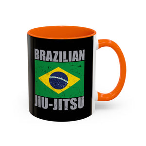 Brazilian Jiu Jitsu Flag 2 | BJJ Accent Coffee Mug Brazilian Jiu Jitsu Flag 2 | BJJ Accent Coffee Mug