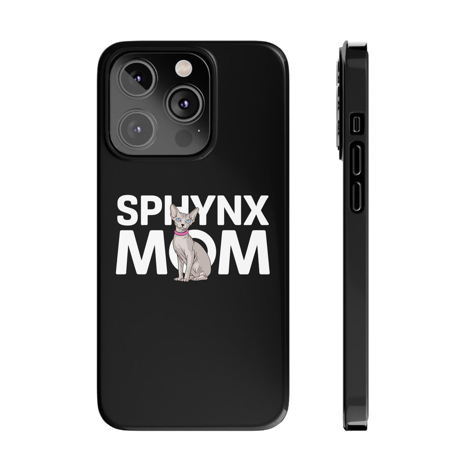 Premium Sphynx Mom iPhone Case | Sphynx Mom Gifts Slim Phone Cases