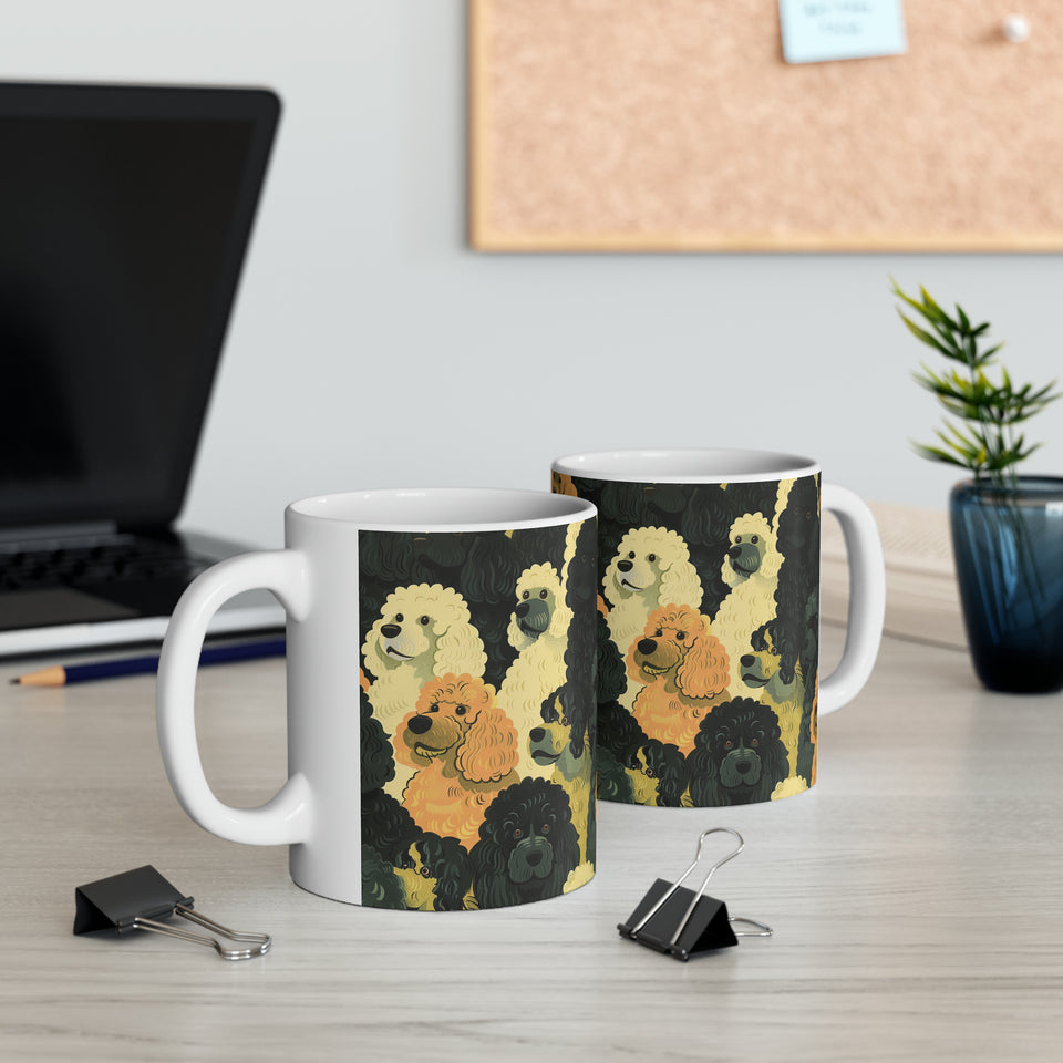 Poodle Mug | Poodle Coffee Mug | Cute Poodle Gifts | Funny Poodle Presents | Poodle Mug 11oz