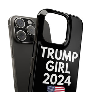 Premium Trump Girl iPhone Case | Donald Trump Gifts Slim Phone Cases Premium Trump Girl iPhone Case | Donald Trump Gifts Slim Phone Cases