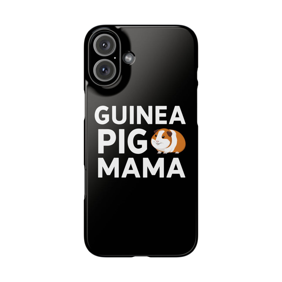 Premium Guinea Pig Mama iPhone Case | Cute Guinea Pig Slim Phone Cases