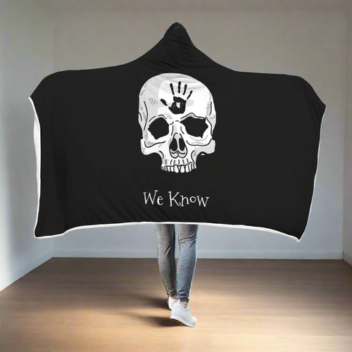 Dark Brotherhood We Know Hooded Blanket