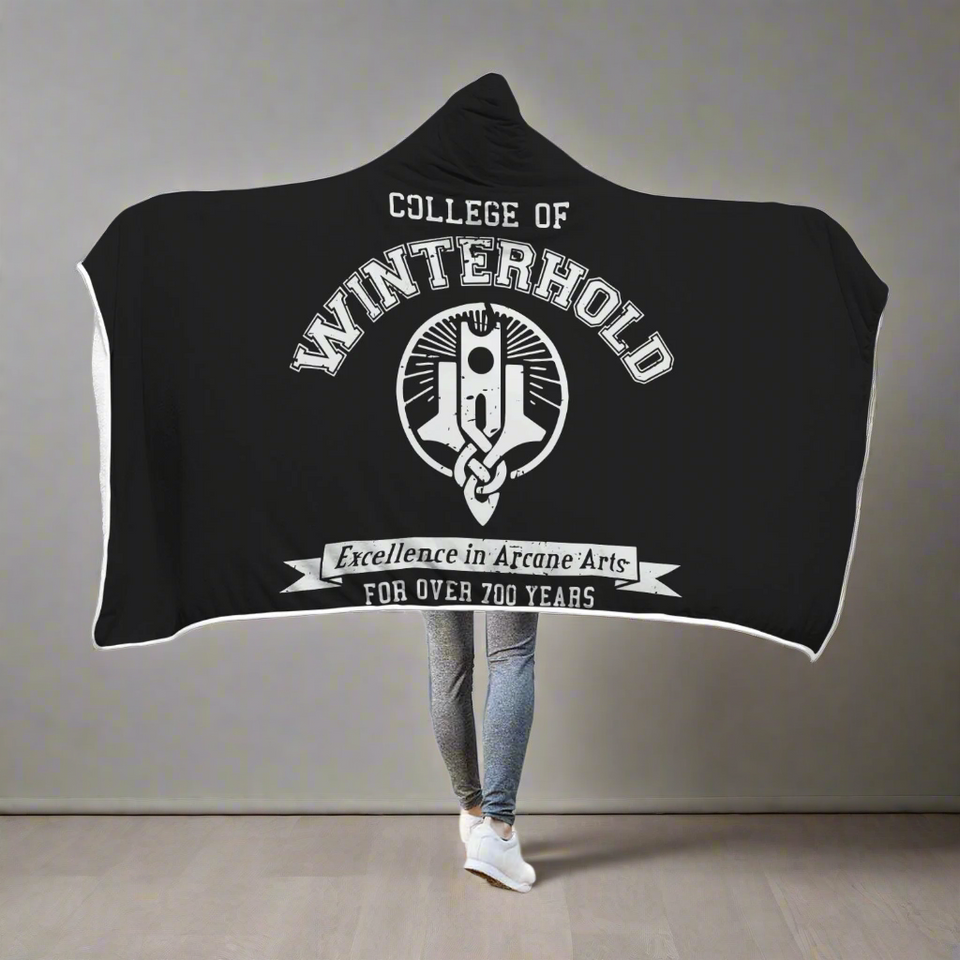 College of Winterhold Hooded Blanket