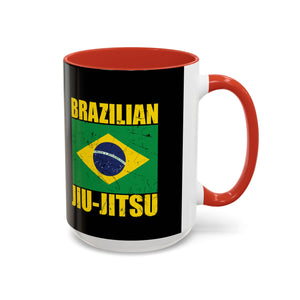 Brazilian Jiu Jitsu Flag | BJJ Accent Coffee Mug Brazilian Jiu Jitsu Flag | BJJ Accent Coffee Mug