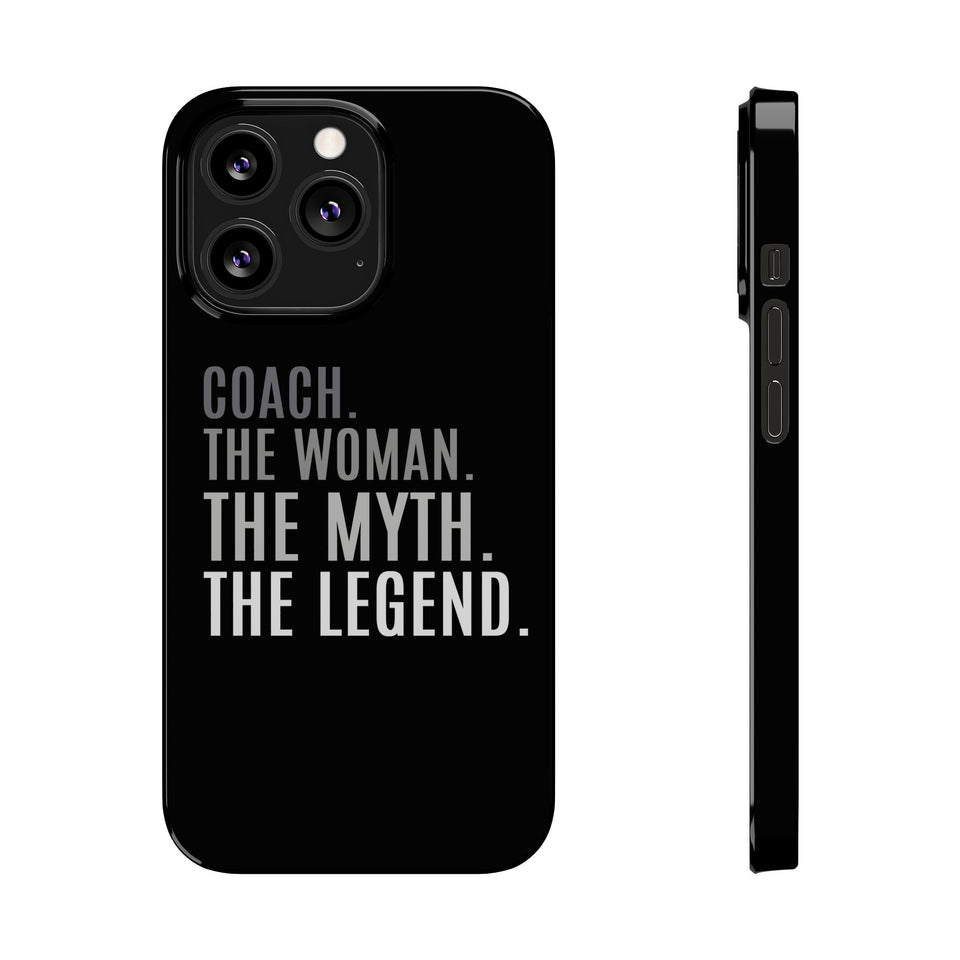 Premium Coach The Woman The Myth The Legend iPhone Case | Coach Gifts Slim Phone Cases