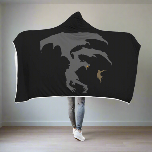 Dragon Fantasy RPG Hooded Blanket