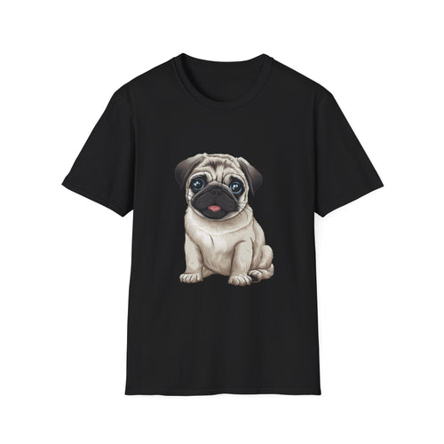 Cute Pug Puppy Shirt | Pug Gifts | Unisex Pug T Shirt