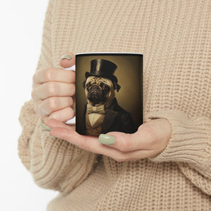 Pug Mug Classical Painting | Pug Coffee Mug | Pug Dog Gifts | Pug Presents | Pug Mug 11oz Pug Mug | Pug Coffee Mug | Pug Dog Gifts | Pug Presents | Pug Mug 11oz