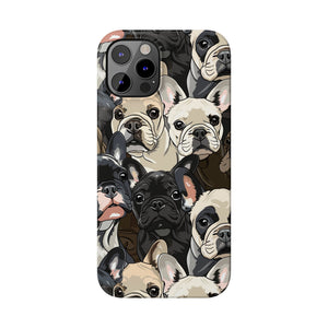 Premium French Bulldogs iPhone Case | Cute Frenchie Gifts Slim Phone Cases Premium French Bulldogs iPhone Case | Cute Frenchie Gifts Slim Phone Cases