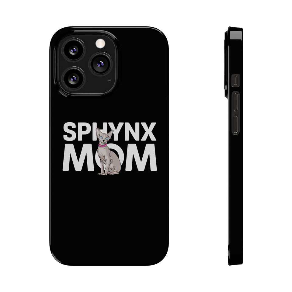 Premium Sphynx Mom iPhone Case | Sphynx Mom Gifts Slim Phone Cases