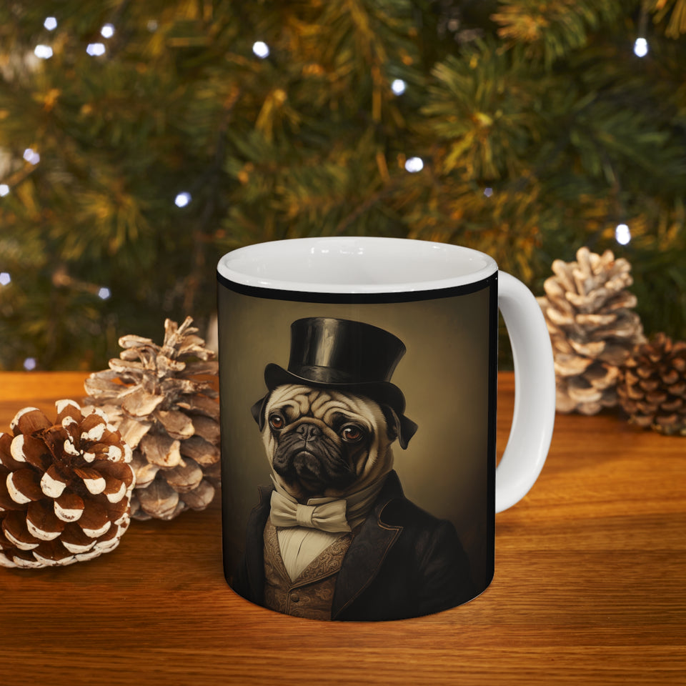 Pug Mug | Pug Coffee Mug | Pug Dog Gifts | Pug Presents | Pug Mug 11oz