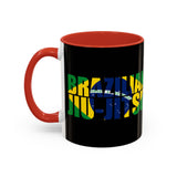 Brazilian Jiu Jitsu Flag 3 | BJJ Accent Coffee Mug Brazilian Jiu Jitsu Flag 3 | BJJ Accent Coffee Mug