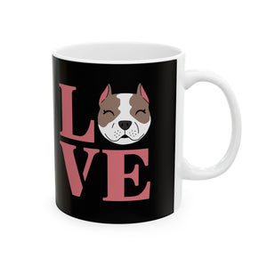 Cute Love Pitbulls Mug | Pitbull Coffee Mug | Cute Pitbull Coffee Mug 11oz Cute Love Pitbulls Mug | Pitbull Coffee Mug | Cute Pitbull Coffee Mug 11oz