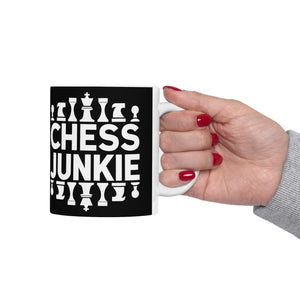 Chess Junkie Mug | Chess Gift | Chess Coffee Mug | Chess Gift Ideas Mug 11oz Chess Junkie Mug | Chess Gift | Chess Coffee Mug | Chess Gift Ideas Mug 11oz