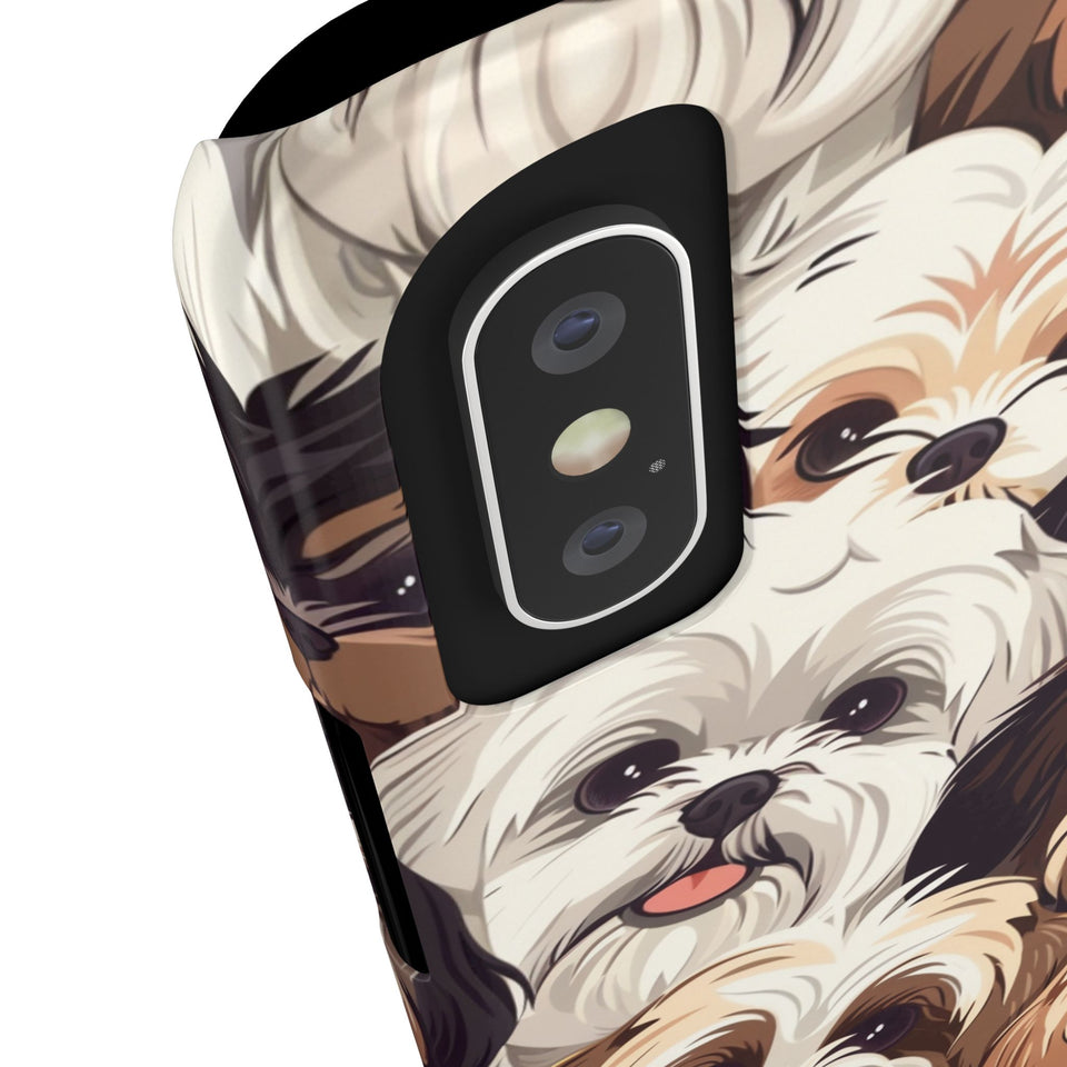 Premium Group of Shih Tzu iPhone Case | Cute Shih Tzu Gifts Slim Phone Cases