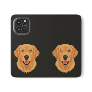 Golden Retriever iPhone & Samsung Galaxy Wallet Phone Case | Golden Retriever Flip Case Golden Retriever iPhone & Samsung Galaxy Wallet Phone Case | Golden Retriever Flip Case