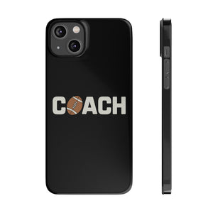 Premium Football Coach iPhone Case | Football Coach Gifts Slim Phone Cases Premium Football Coach iPhone Case | Football Coach Gifts Slim Phone Cases