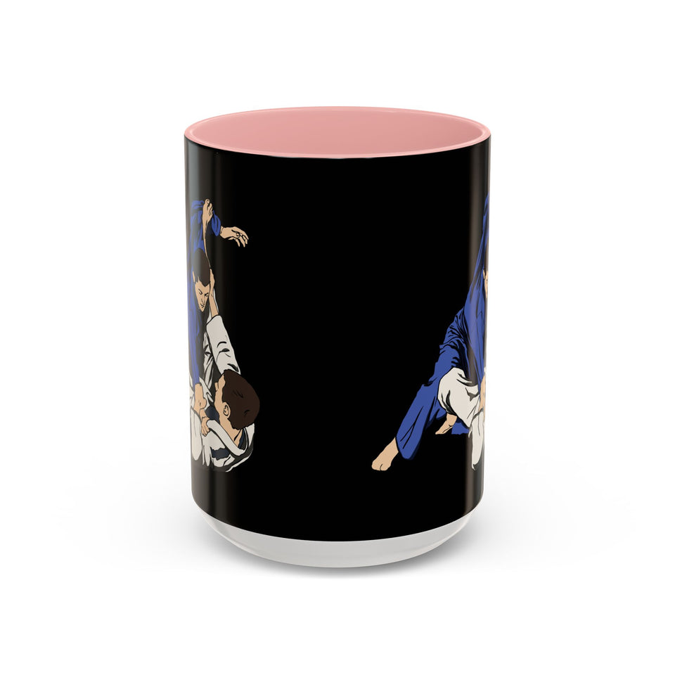 Brazilian Jiu Jitsu Rolling | BJJ Accent Coffee Mug