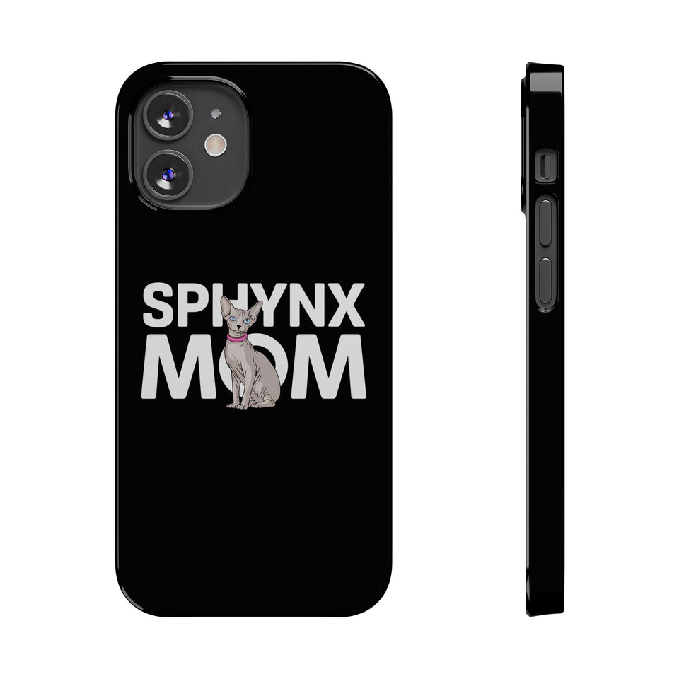 Premium Sphynx Mom iPhone Case | Sphynx Mom Gifts Slim Phone Cases